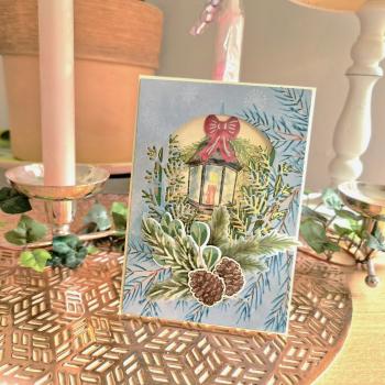 Eine Schüttelkarte zum Weihnachtsfest